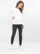Свитшот женский Fruit of the loom Raglan Lightweight 062146030 S Белый - изображение 3