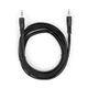 Кабель мультимедійний Jack 3.5mm 3 m MM 3С Vinga (VCPDCJ35MM3BK) - зображення 1