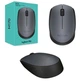 Мишка бездротова Logitech M170 (910-004642) Grey/Black USB - изображение 2