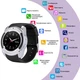 Смарт часы Smart Watch V8, Sim card + камера, silver - изображение 1