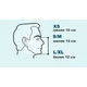 Маска для сноркелінгу TheNice F2 EasyBreath-III для дайвінгу з кріпленням для камери S/M Жовтий (SUN3044) - изображение 3
