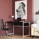 Компьютерный стол Fenster Моррис 1 Белый ДСП Черное 74x120x60 - изображение 1