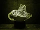 Нічник-світильник 3D "Тигр" 3DTOYSLAMP 18х19 см (osv0001387) - зображення 2