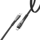 Hoco microUSB U70 Splendor 2.4A 1.2m Dark Grey - зображення 1