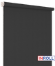 Ролета тканевая INROLL Есо-Mini 90х185 см Camila Черный A646 - изображение 3