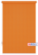Ролета тканевая INROLL Есо-Mini 52,5х185 см Camila Морковный A618 - изображение 1
