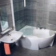 Шторка для ванны RAVAK CVSK1 160/170 Transparent 7QLS0100Y1 белый левосторонняя - изображение 4