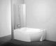 Шторка для ванны RAVAK CVSK1 160/170 Transparent 7QLS0C00Y1 полированный алюминий левосторонняя - изображение 2