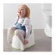 Горшок детский IKEA (ИКЕА) LOCKIG зеленый белый зеленый (601.931.28) - изображение 2