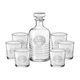 Набор для виски Bormioli Rocco Officina (7 предметов) (540625S01021990) - изображение 1