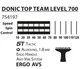 Ракетка для настольного тенниса Donic Top Teams 700 754197 - изображение 2