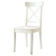 Стілець IKEA (ІКЕА) INGOLF білий (701.032.50) - зображення 1