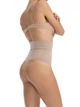 Коригуючі стрінги з високою талією FarmaCell Bodyshaper Пудрові для утяжки живота L (600) - зображення 2