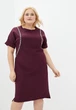 Платье "Лучера" (бордовый) 56 (XXXXL) - изображение 2
