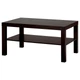 Журнальный стол IKEA LACK черно-коричневый 401.042.94 - изображение 1