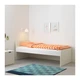Каркас кровати с реечным дном IKEA (ИКЕА) SLÄKT 90x200см белый (792.277.55) - зображення 2