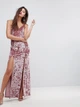 Велюрова сукня ASOS AS/NA0220-3 2XL (759232XL) Рожевий - зображення 1