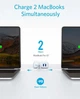 Сетевое зарядное устройство Anker Atom IV 100 Вт 2XPD & 2XPIQ White (A2041G21) - изображение 3