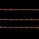 Гірлянда LED 8 м Вірівка Luca Lighting ПВХ Червона (533257) - зображення 1