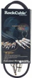 Микрофонный кабель RockCable RCL30381 D6 F 1 м Black (RCL30381 D6 F) - изображение 1