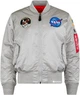 Бомбер Alpha Industries Apollo MA-1 MJM21097C1 M New Silver/Red Lining - изображение 1