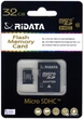 Карта памяти RiDATA microSDHC 32GB Class 10 + SD адаптер (FF955226) - изображение 2