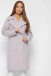 Пальто жіноче кашемірове X-Woyz PL-8866-23 58314 XS бузковий - изображение 3