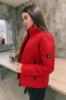 Куртка женская демисезонная КML 0020/4 4XL (56) Красный (KML - 0020/4 E) - изображение 4