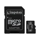 Карта памяти MicroSDHC 32GB UHS-I Class 10 Kingston Canvas Select Plus R100MB/s + SD-адаптер (SDCS2/32GB) - изображение 1