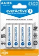 Аккумулятор everActive AA/HR06 Ni-MH 2600mAh BL 4шт (291225) - изображение 1