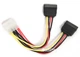 Кабель Cablexpert SATA 0.15 м (CC-SATA-PSY) - зображення 2