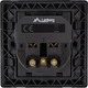 Розетка Lanberg Schuko Socket 2 USB Port 2.1A Чорна (AC-WS01-USB2-F-B) - зображення 4