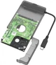 Адаптер Maiwo для подключения HDD/SSD 2.5" SATA к USB3.1 Type-C Gen2 + контейнер защитный для HDD 2.5" (K104G2 black) - изображение 5