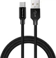 Кабель Colorway USB - Type-C 2.4А 2 м Black (CW-CBUC008-BK) - изображение 1