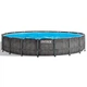 Круглый каркасный бассейн Intex 26744 (549-122 см) GreyWood Prism Frame Pool - изображение 1