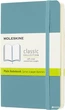 Записная книга Moleskine Classic 9 х 14 см 192 страницы без линовки, мягкая обложка Океанский синий (8058341715482) - изображение 1