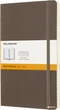 Записная книга Moleskine Classic 13 х 21 см 192 страниц в линейку, мягкая обложка Коричневый (8058341715512) - изображение 1