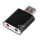 Звуковая карта Ewell USB CZH-H077 7.1 Channel, black (EW109) - изображение 3