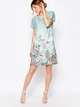 Платье Uttam Boutique S Бирюзовый 8000129 - изображение 7