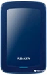 Жорсткий диск ADATA DashDrive HV300 1TB AHV300-1TU31-CBL 2.5 USB 3.1 External Slim Blue - зображення 1