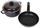 Набір посуду Біол сковорода 26 см і каструля 5 л Індиго И26ПС - зображення 5