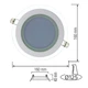 Светильник светодиодный встраиваемый Horoz Electric Clara-12 12 Вт 4200К круг (016-016-00121) - изображение 2