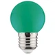 Лампа светодиодная Horoz Electric RAINBOW 1W зеленая E27 001-017-0001-040 - изображение 1