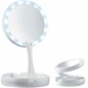 Зеркало складное для макияжа круглое My Fold Away Mirror Белый с Led подсветкой (4466ZRKR-B) TIN66 - изображение 2