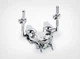 Держатель для томов DW DWSM992 DOUBLE TOM CLAMP w/ V MEMORY LOCK - изображение 1