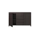 Комод BRW (Black Red White) Каспиан KOM 2D4S венге - изображение 2