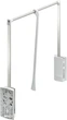 Гардеробный лифт Hafele 10 кг 600-1000 мм Белый комплект (805.20.831) - изображение 1