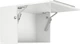 Комплект підйомника Hafele Free Flap H 1.5 C односторонній, пластик, лівий Сірий (372.39.621) - зображення 2