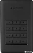 Жесткий диск Verbatim Store n Go 2TB 5400rpm 8MB 53403 2.5 USB 3.1 Secure Portable Keypad Access Black - изображение 1
