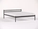 Кровать Tobi Sho COMFORT-1 полуторная металлическая 190X120 Черный - изображение 5